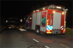 Melding 23.28 Prio 1 Brand Wegvervoer Personenauto Lutkepost Buitenpost